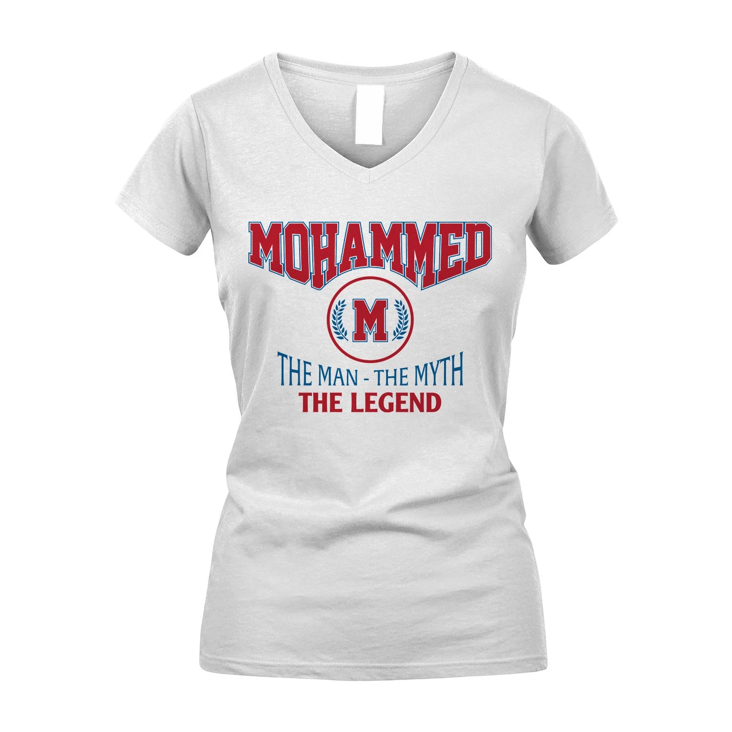 The Man The Myth The Legend Jet Style Shirt MOHAMMED M1-9