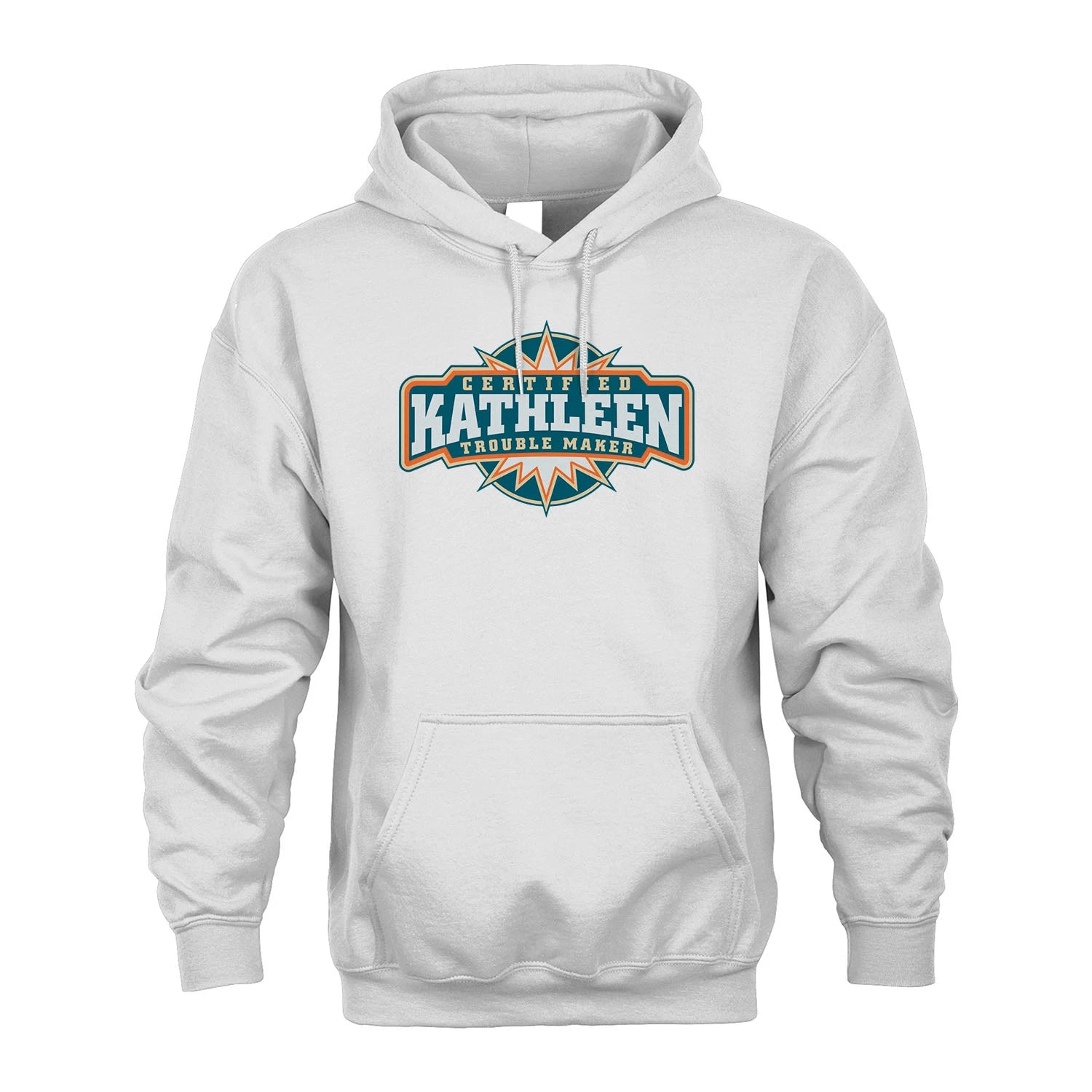 Certified Your Name Trouble Maker Shirt KATHLEEN M1-36