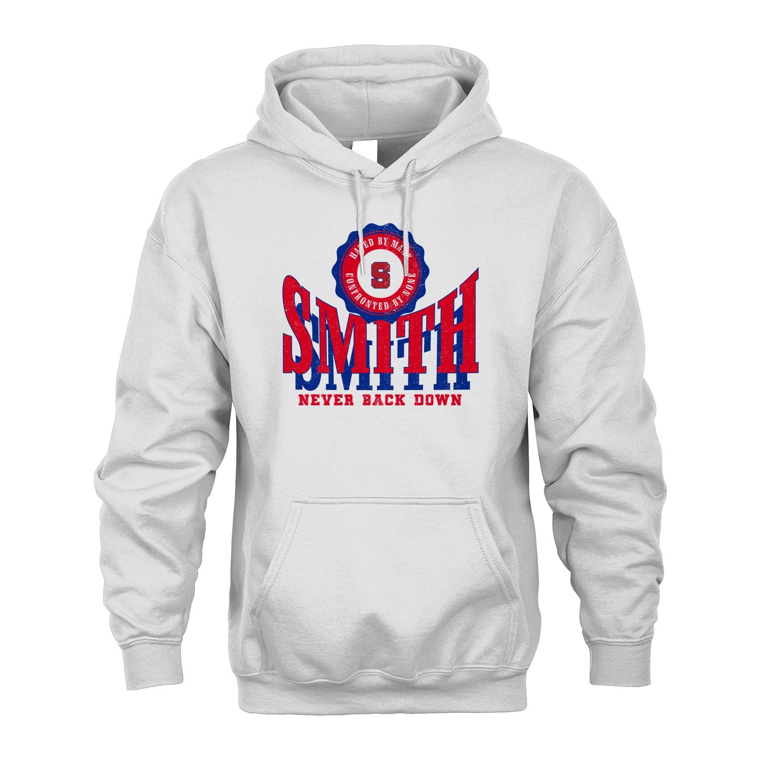 Your Name Never Back Down Shirt SMITH M1-33