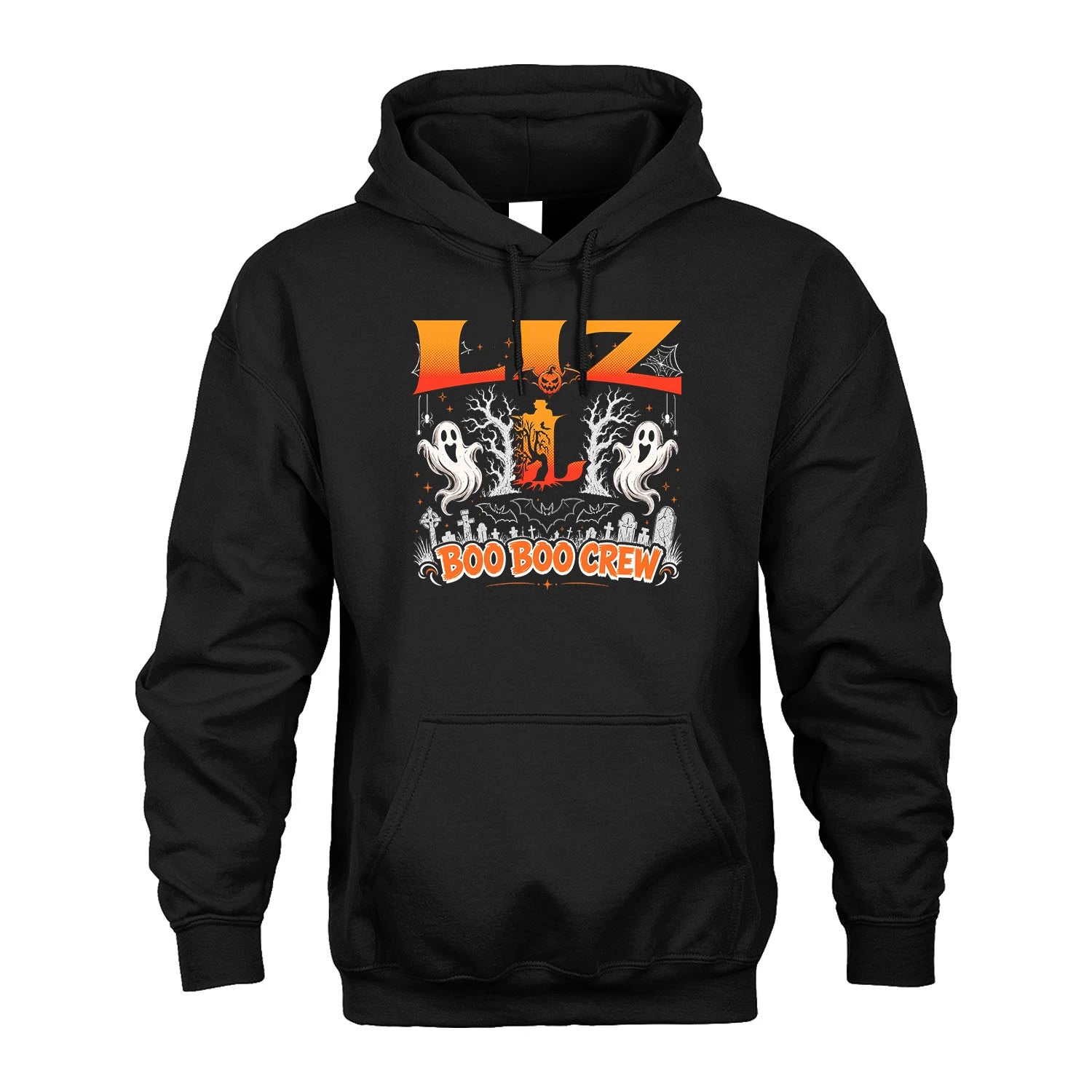 Boo Boo Crew Halloween Custom Name Shirt LIZ M1-28