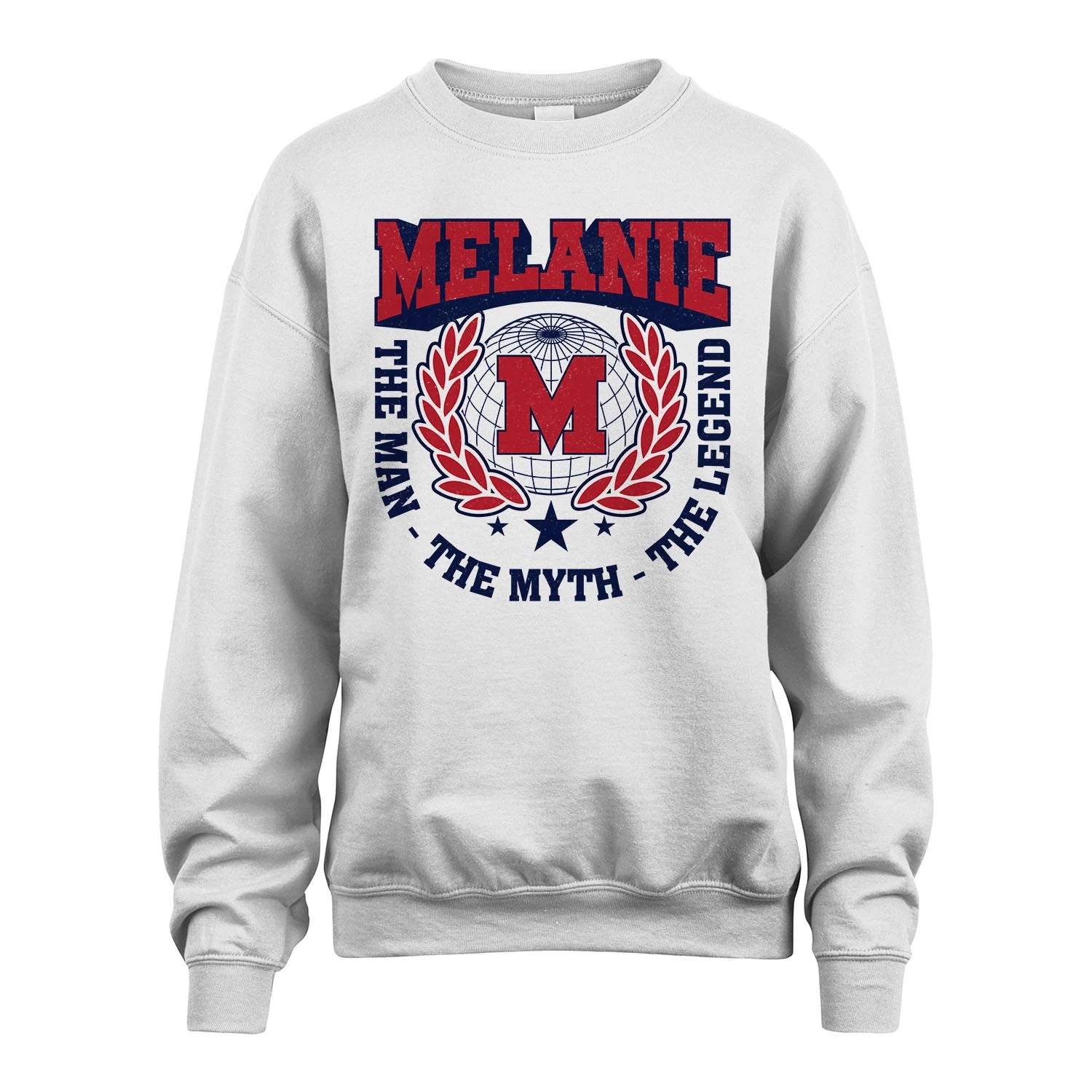 The Man The Myth The Legend Logo Shirt MELANIE M1-30