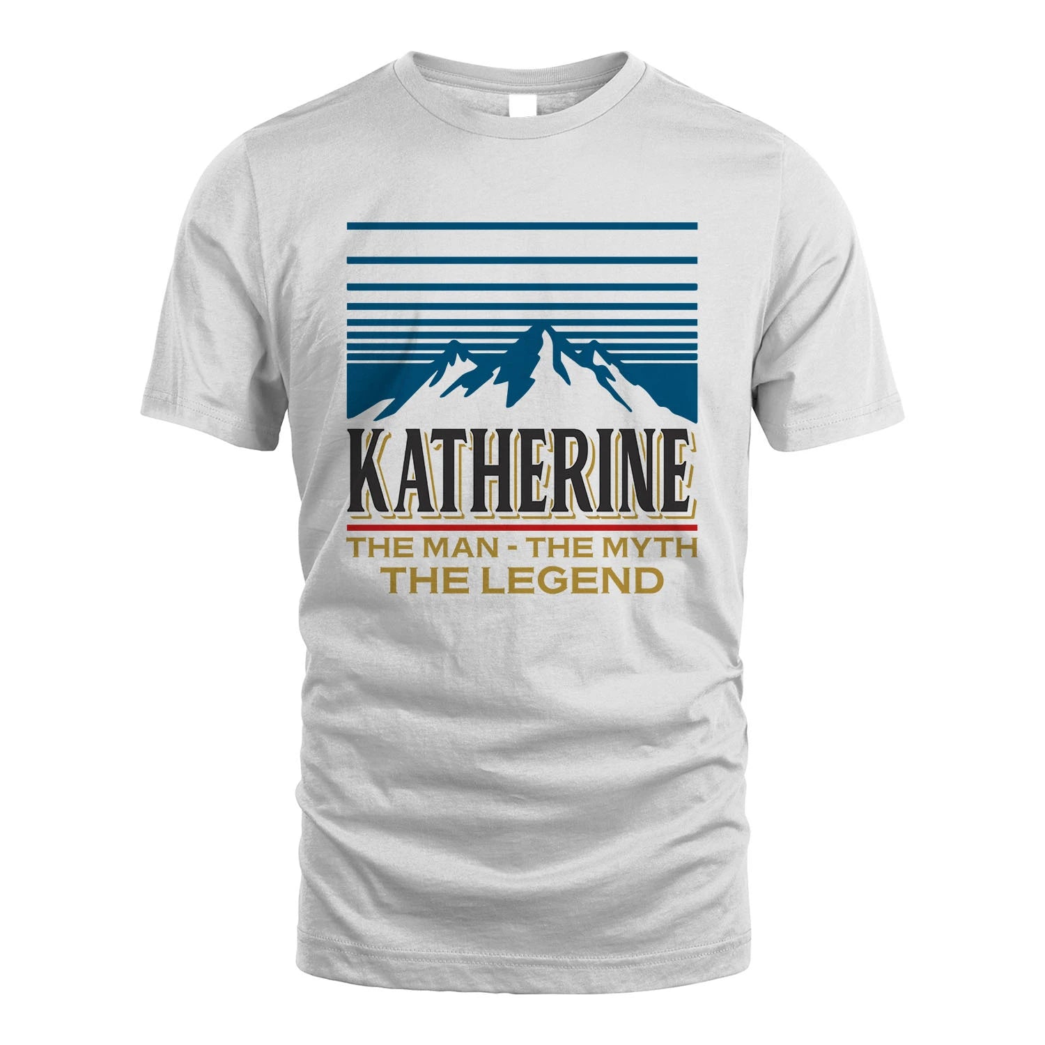 The Man The Myth The Legend Vintage Mountain Shirt KATHERINE M1-19