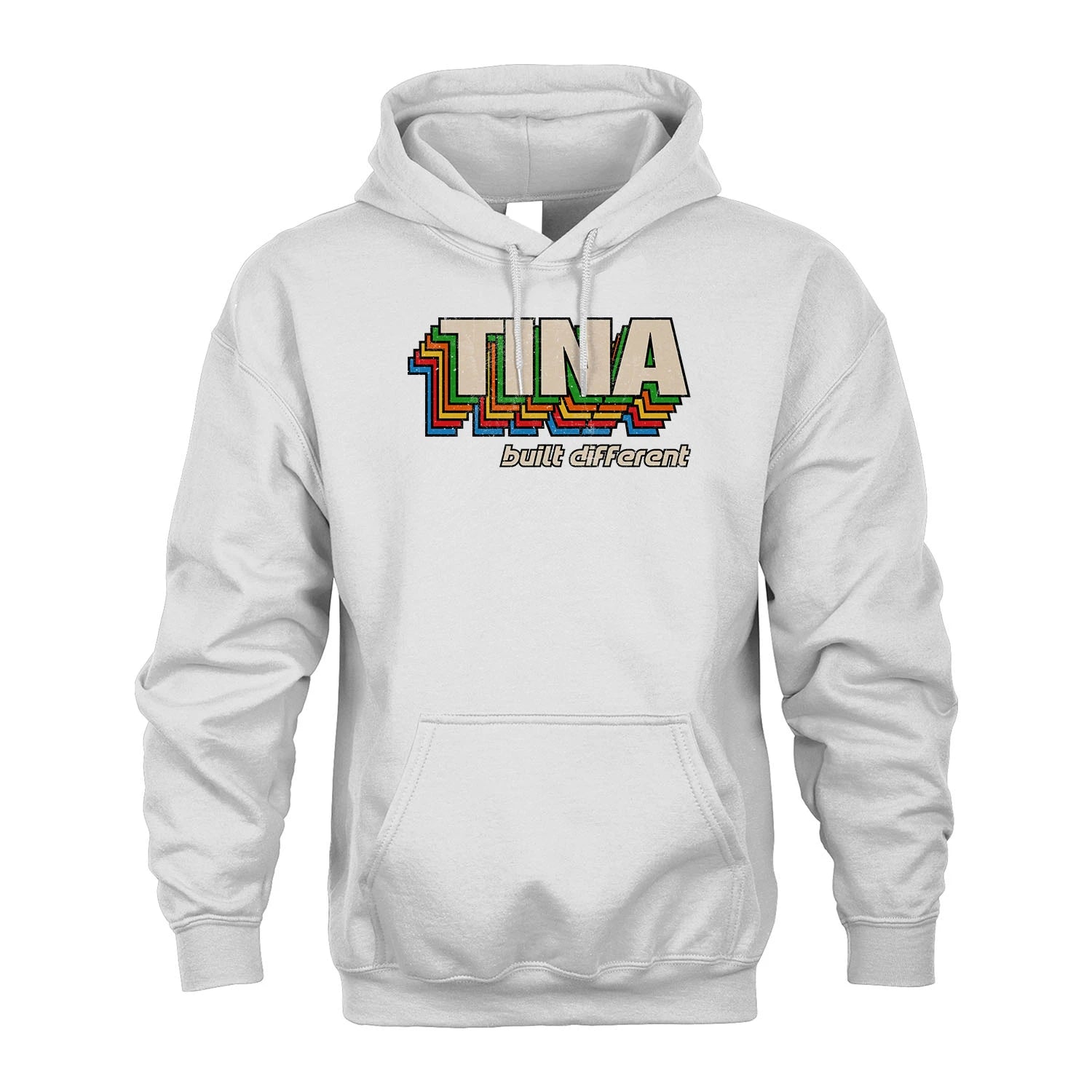 Your Name Built Different Retro Shirt TINA M1-26