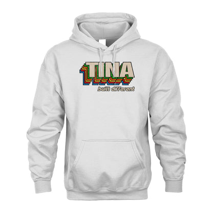 Your Name Built Different Retro Shirt TINA M1-26