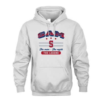 The Man The Myth The Legend With Your Name Shirt SAM M1-35