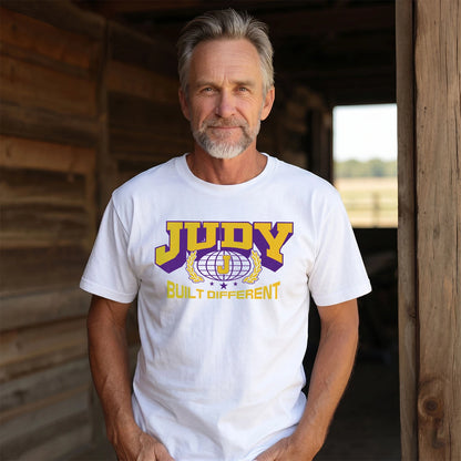Your Name Built Different Sporty Shirt JUDY M1-32