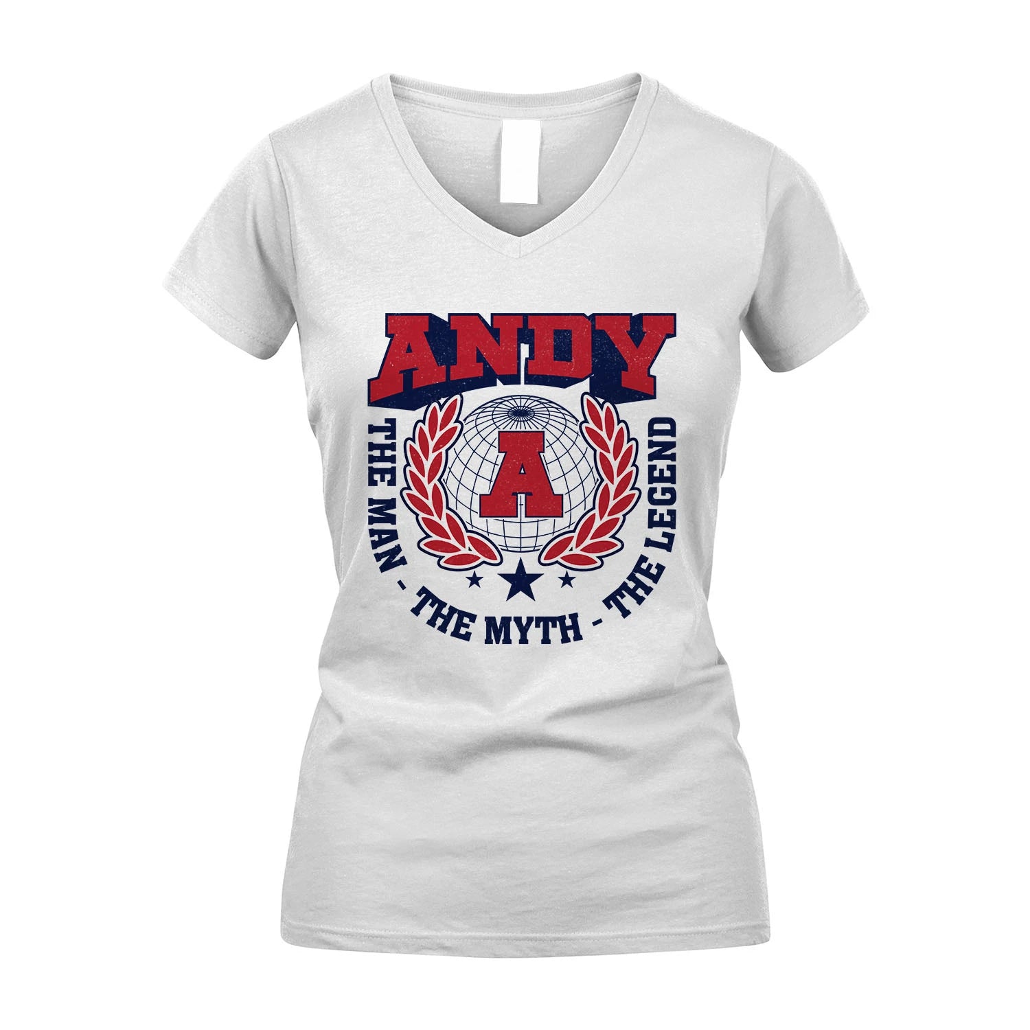 The Man The Myth The Legend Logo Shirt ANDY M1-30