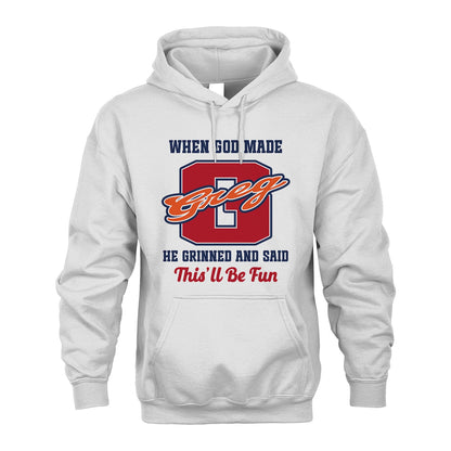 God Made Your Name Custom Shirt GREG M1-16