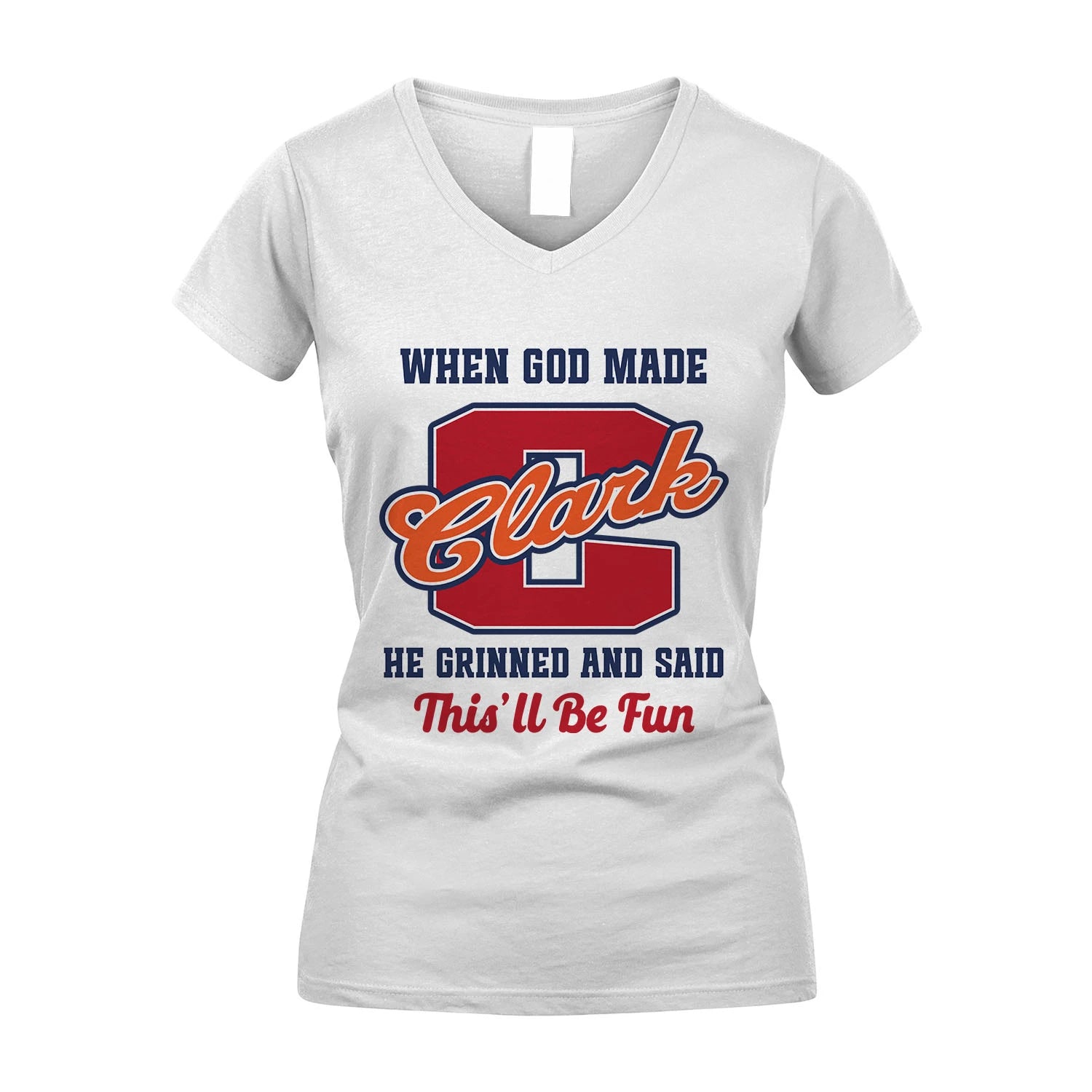 God Made Your Name Custom Shirt CLARK M1-16