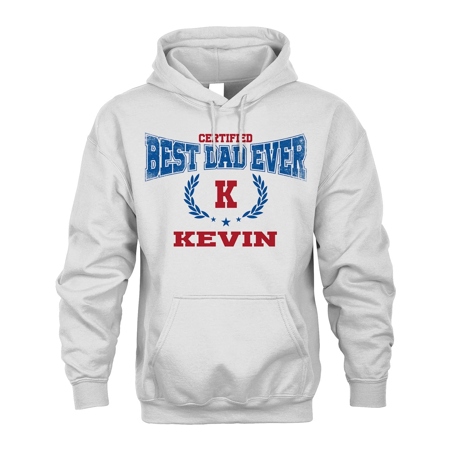 Certified Best Dad Ever Shirt KEVIN M1-11