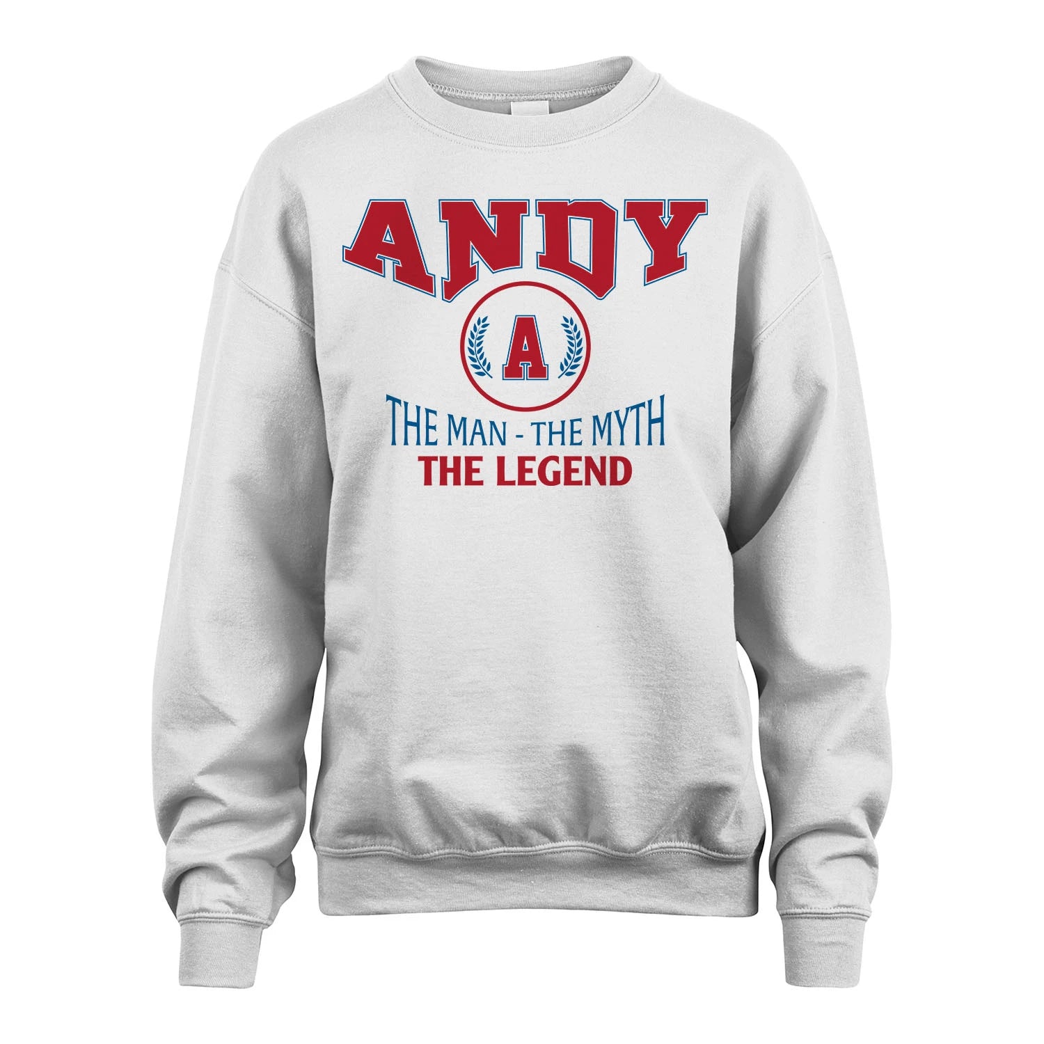 The Man The Myth The Legend Jet Style Shirt ANDY M1-9