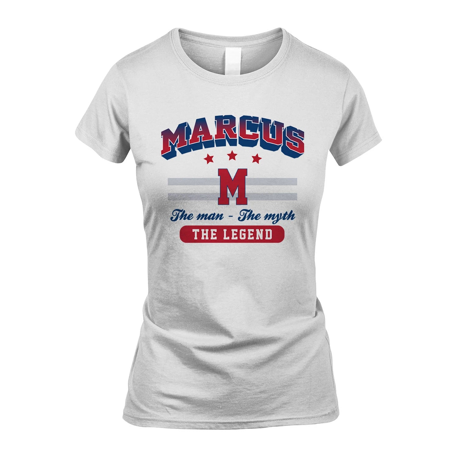The Man The Myth The Legend With Your Name Shirt MARCUS M1-35