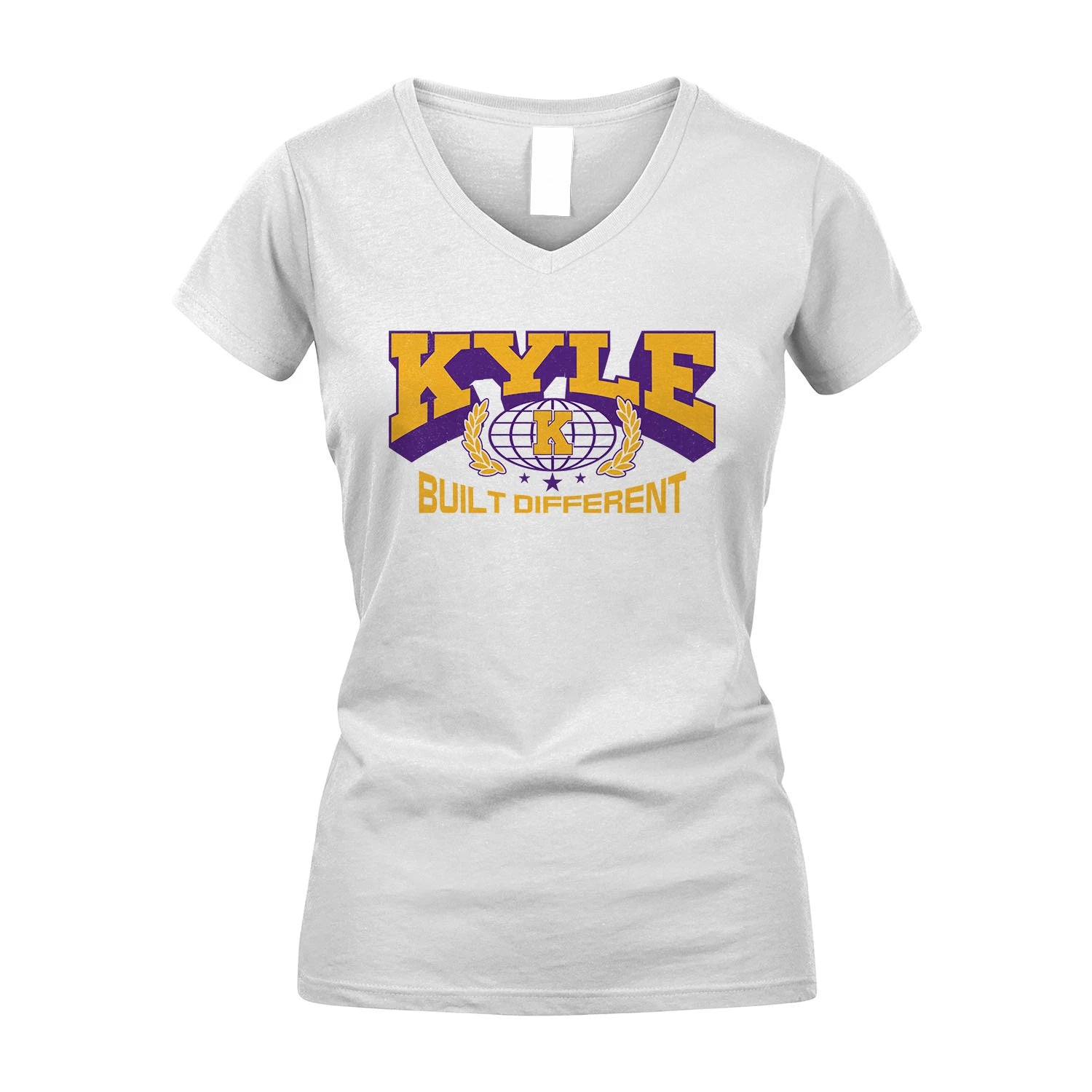 Your Name Built Different Sporty Shirt KYLE M1-32