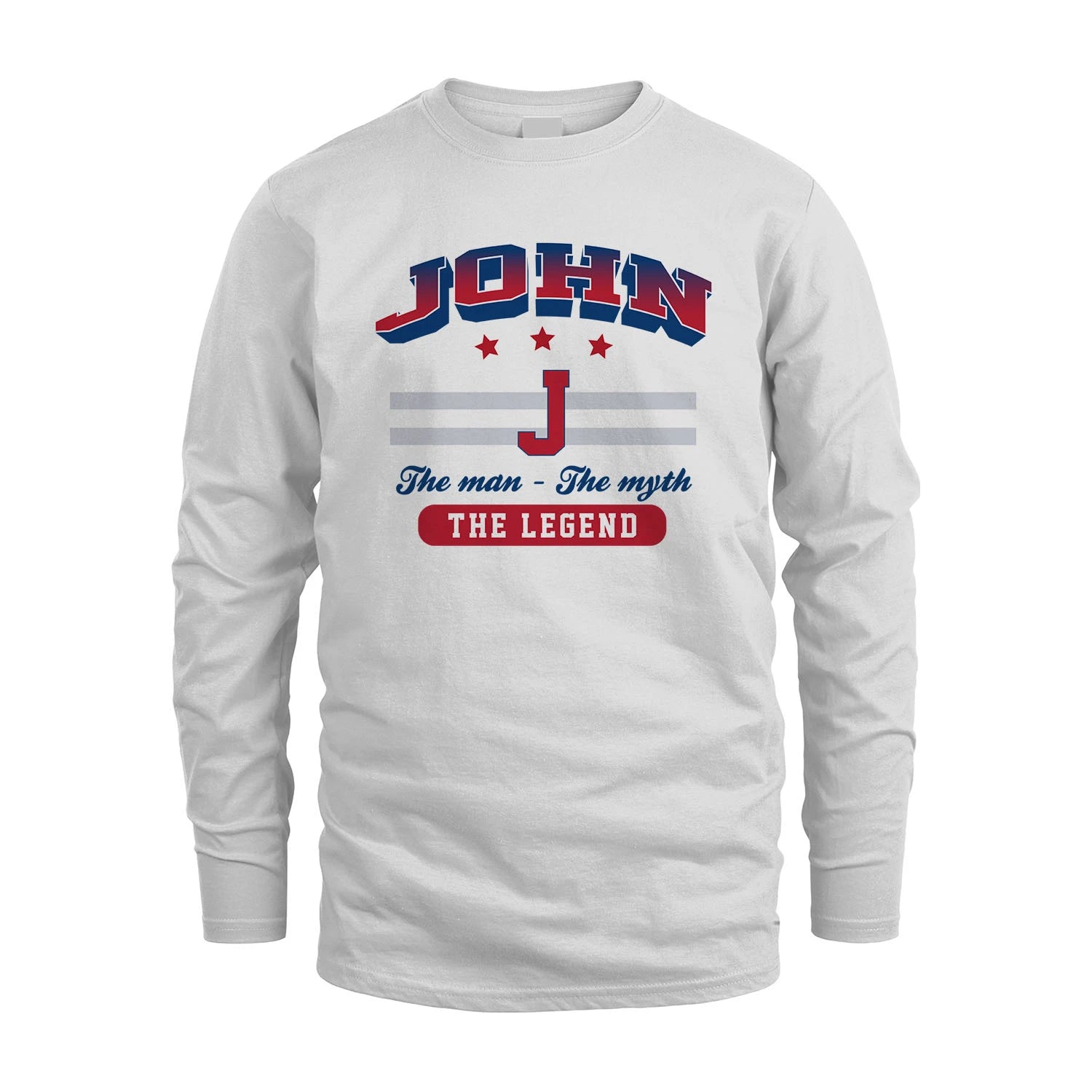 The Man The Myth The Legend With Your Name Shirt JOHN M1-35