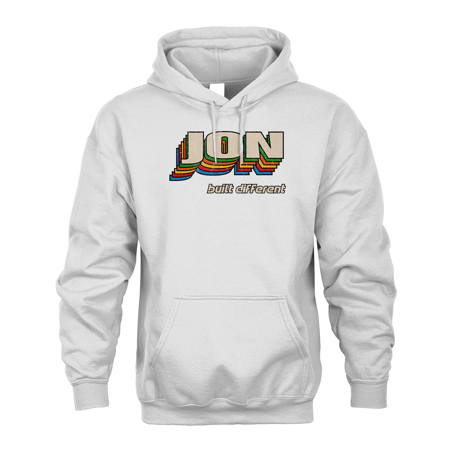 Your Name Built Different Retro Shirt JON M1-26