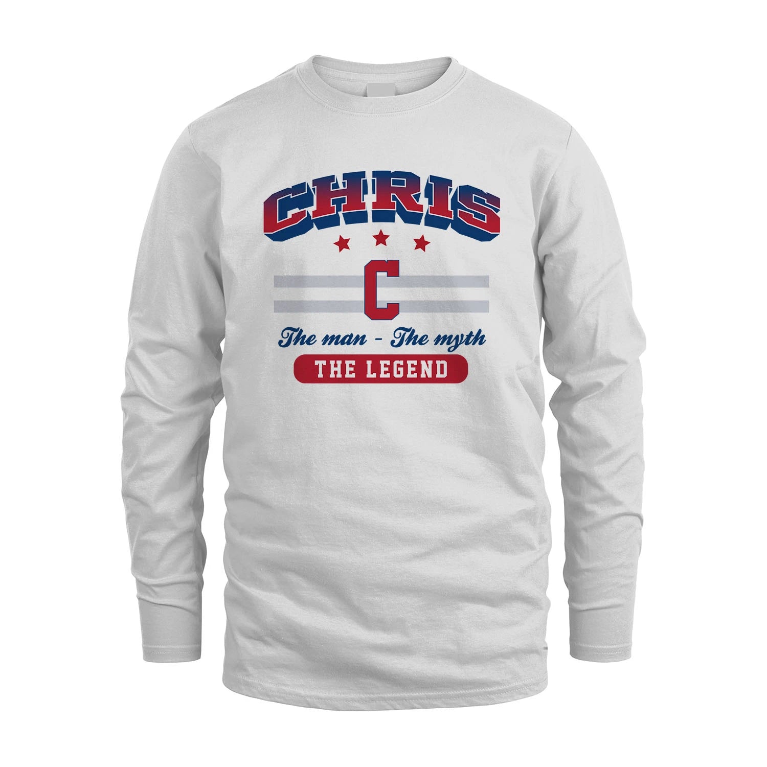 The Man The Myth The Legend With Your Name Shirt CHRIS M1-35