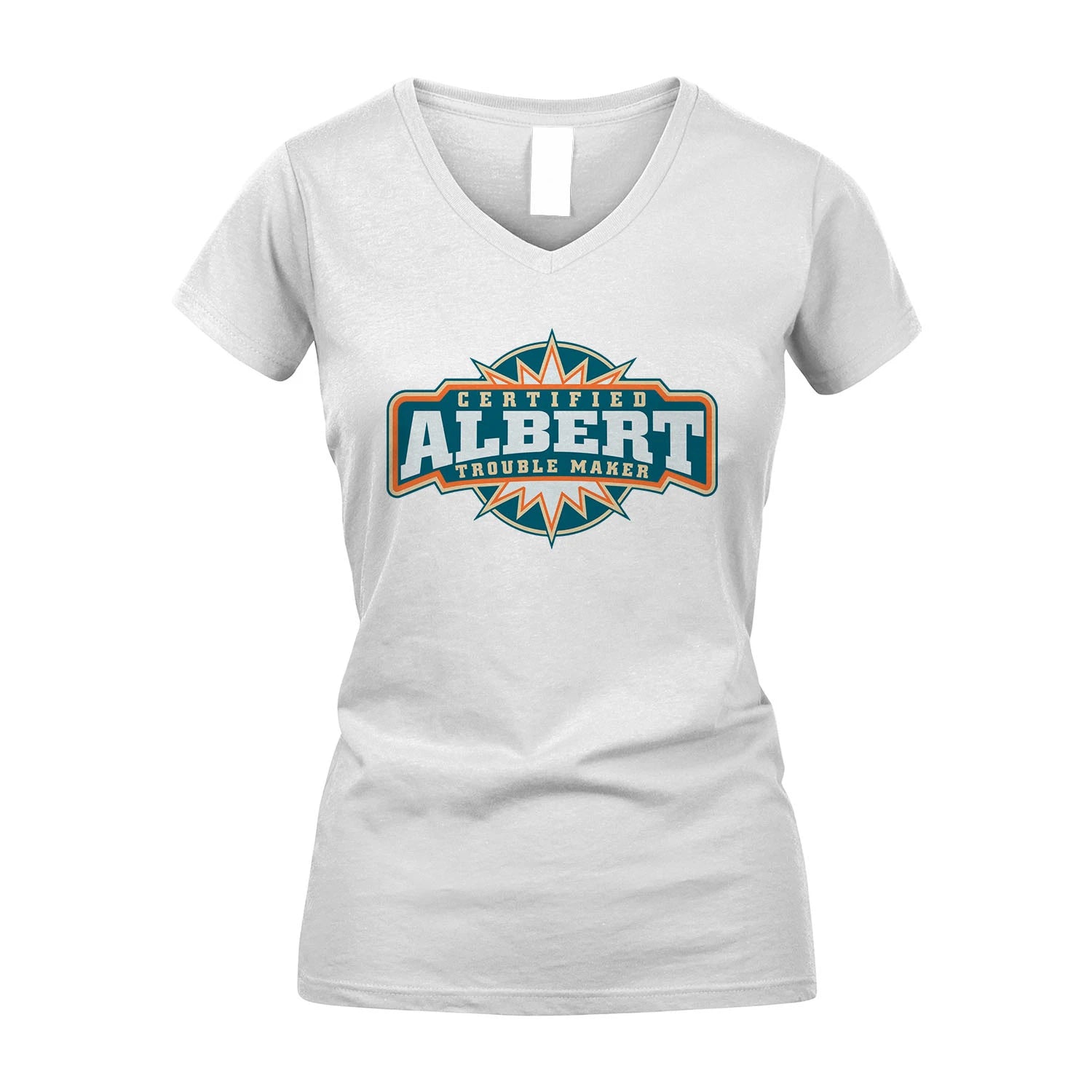 Certified Your Name Trouble Maker Shirt ALBERT M1-36