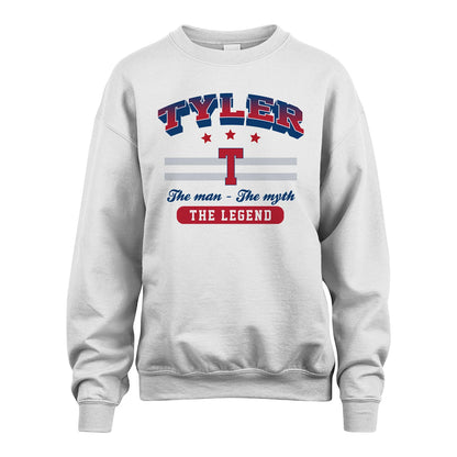 The Man The Myth The Legend With Your Name Shirt TYLER M1-35