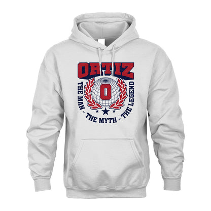 The Man The Myth The Legend Logo Shirt ORTIZ M1-30