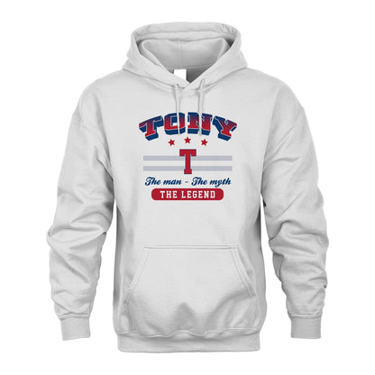 The Man The Myth The Legend With Your Name Shirt TONY M1-35