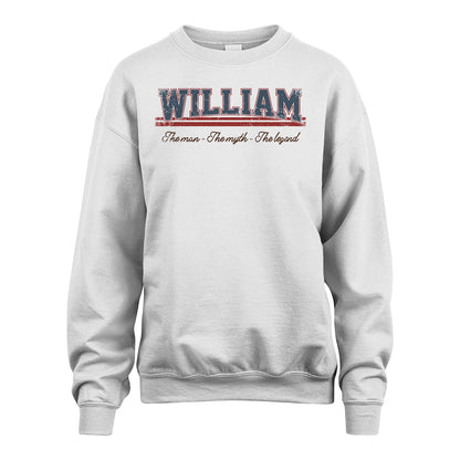 The Man The Myth The Legend Vintage Shirt WILLIAM M1-6