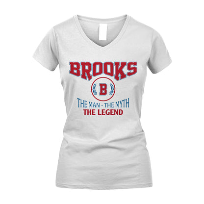 The Man The Myth The Legend Jet Style Shirt BROOKS M1-9