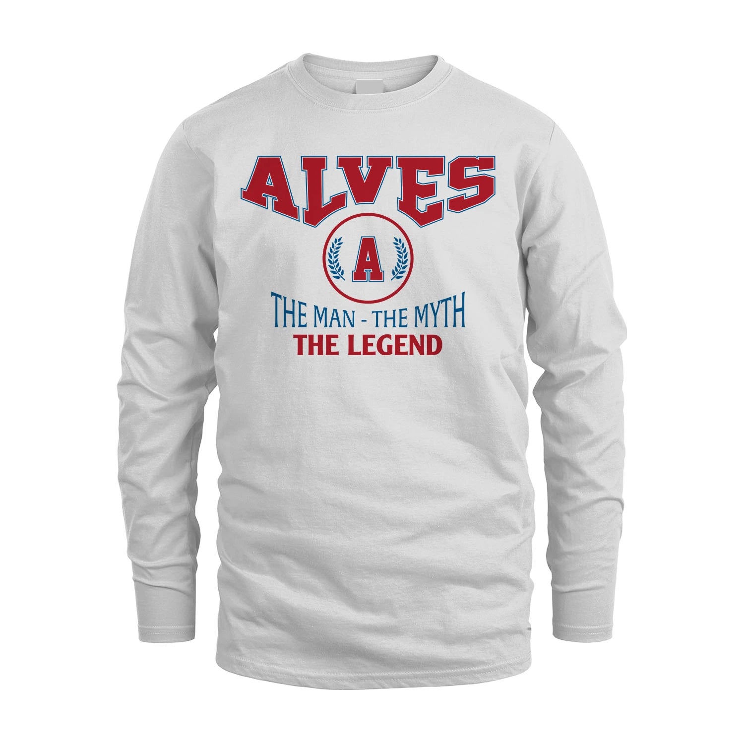 The Man The Myth The Legend Jet Style Shirt ALVES M1-9