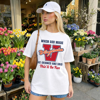 God Made Your Name Custom Shirt VIRGINIA M1-16