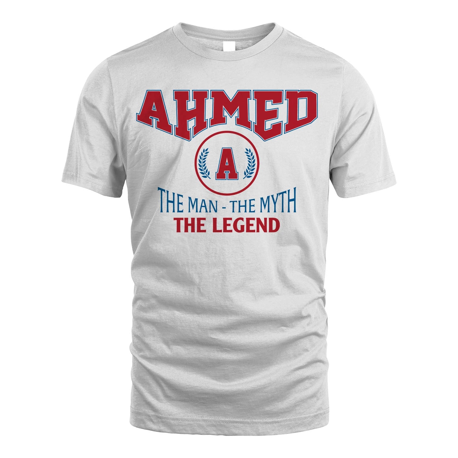 The Man The Myth The Legend Jet Style Shirt AHMED M1-9