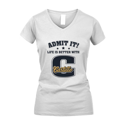 Life Is Better With Your Name Shirt CASTILLO M1-17