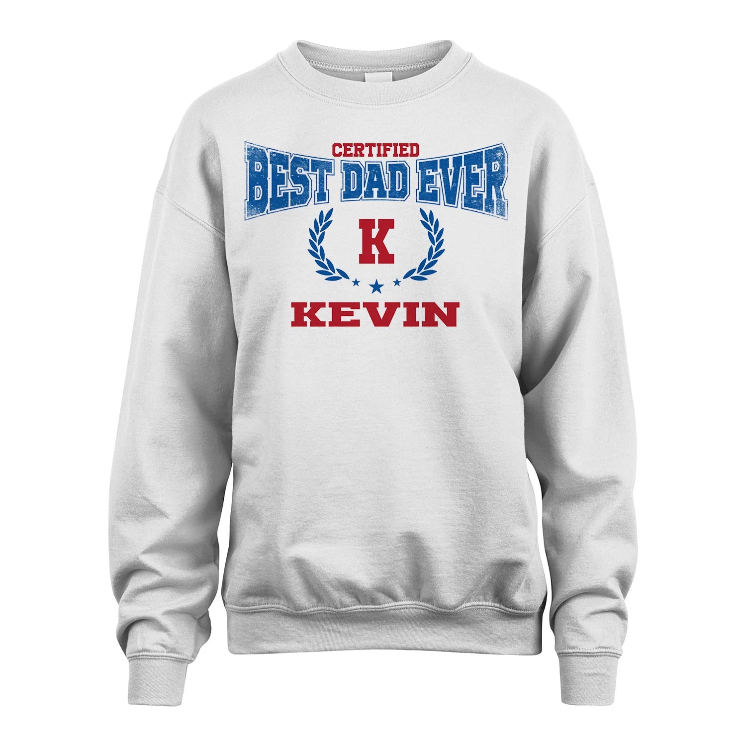 Certified Best Dad Ever Shirt KEVIN M1-11