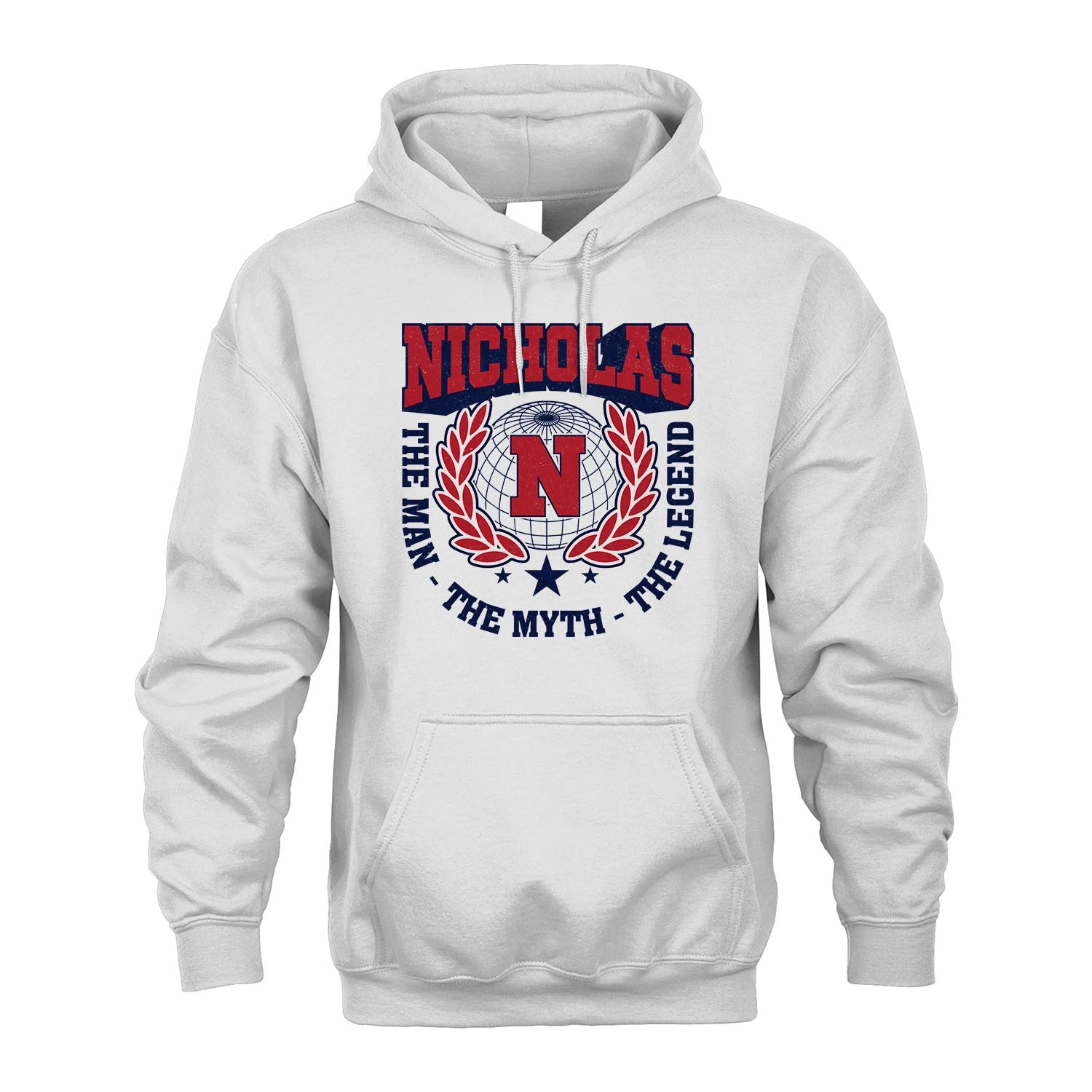 The Man The Myth The Legend Logo Shirt NICHOLAS M1-30