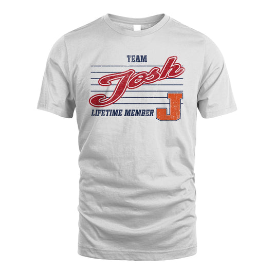 Team Your Name Lifetime Member Vintage Shirt JOSH M1-24