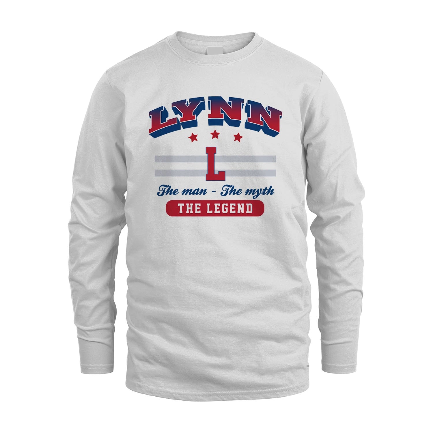 The Man The Myth The Legend With Your Name Shirt LYNN M1-35