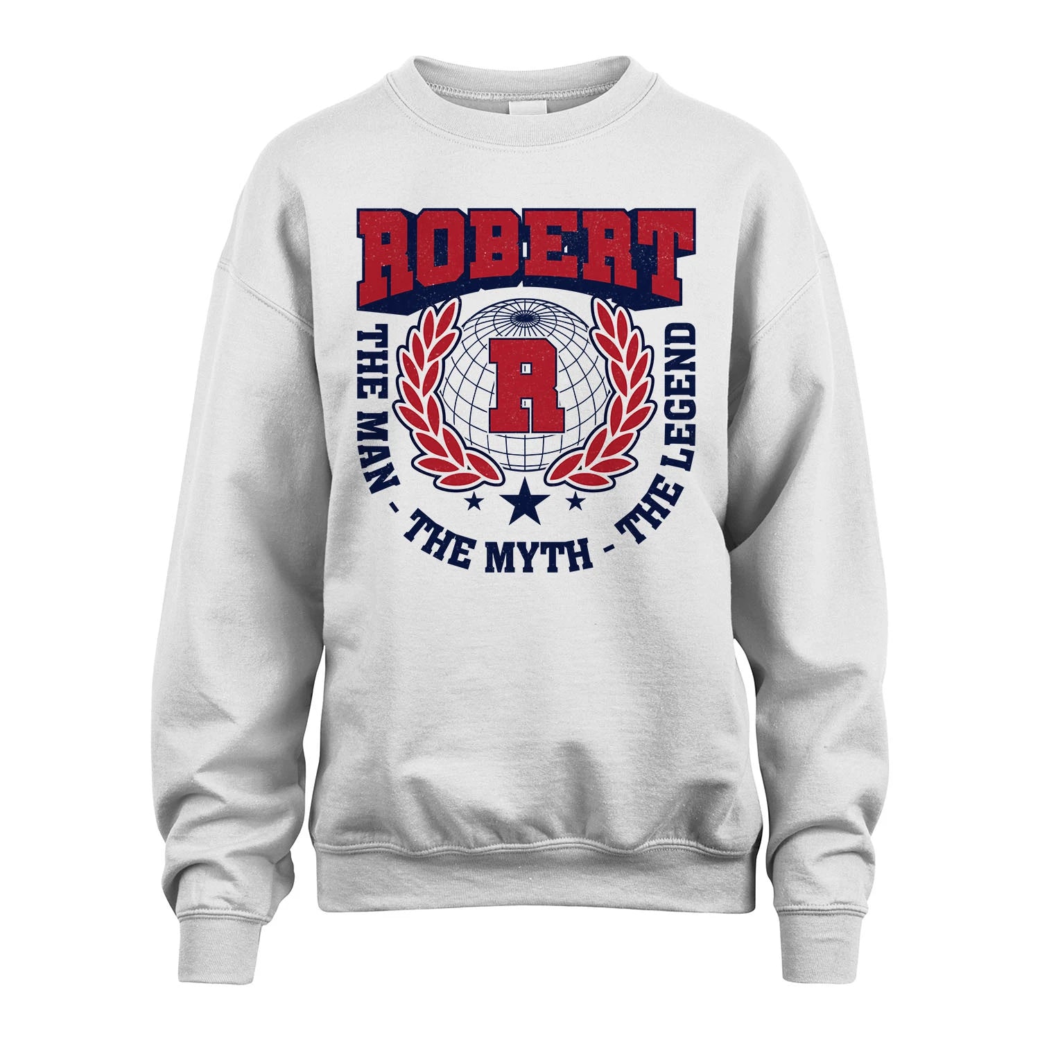 The Man The Myth The Legend Logo Shirt ROBERT M1-30