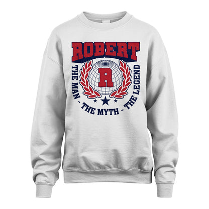 The Man The Myth The Legend Logo Shirt ROBERT M1-30