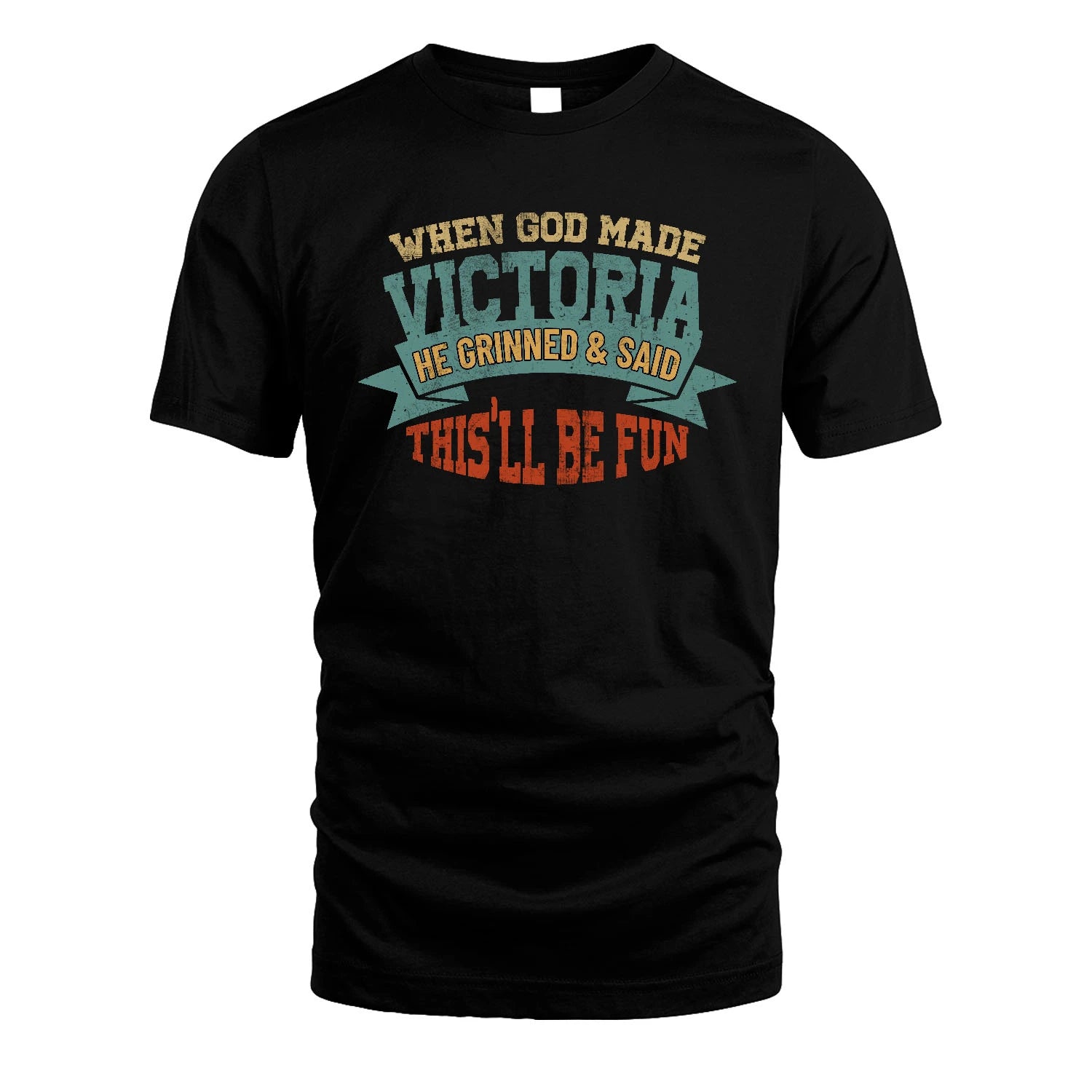 The Man The Myth The Legend Sporty Shirt VICTORIA M1-15
