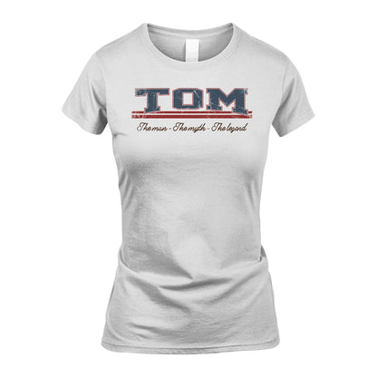 The Man The Myth The Legend Vintage Shirt TOM M1-6