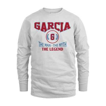 The Man The Myth The Legend Jet Style Shirt GARCIA M1-9