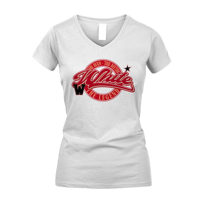The Man The Myth The Legend Sporty Shirt WHITE M1-14