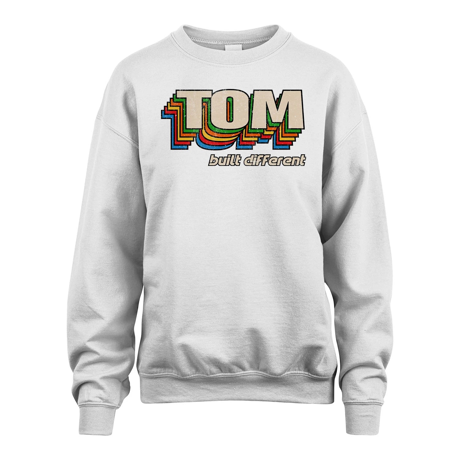 Your Name Built Different Retro Shirt TOM M1-26