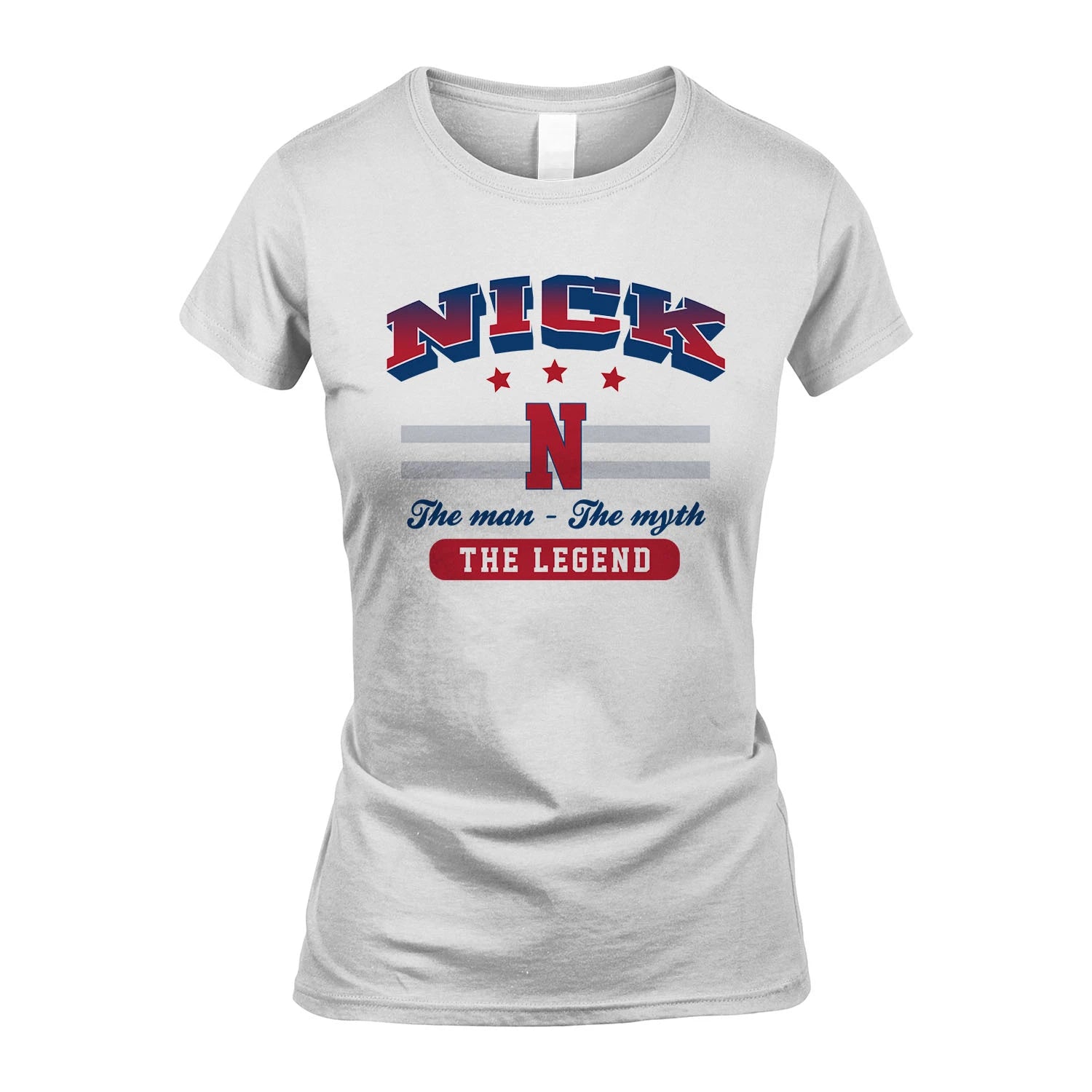 The Man The Myth The Legend With Your Name Shirt NICK M1-35