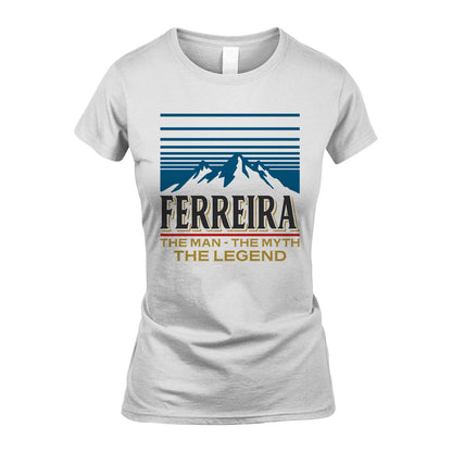 The Man The Myth The Legend Vintage Mountain Shirt FERREIRA M1-19