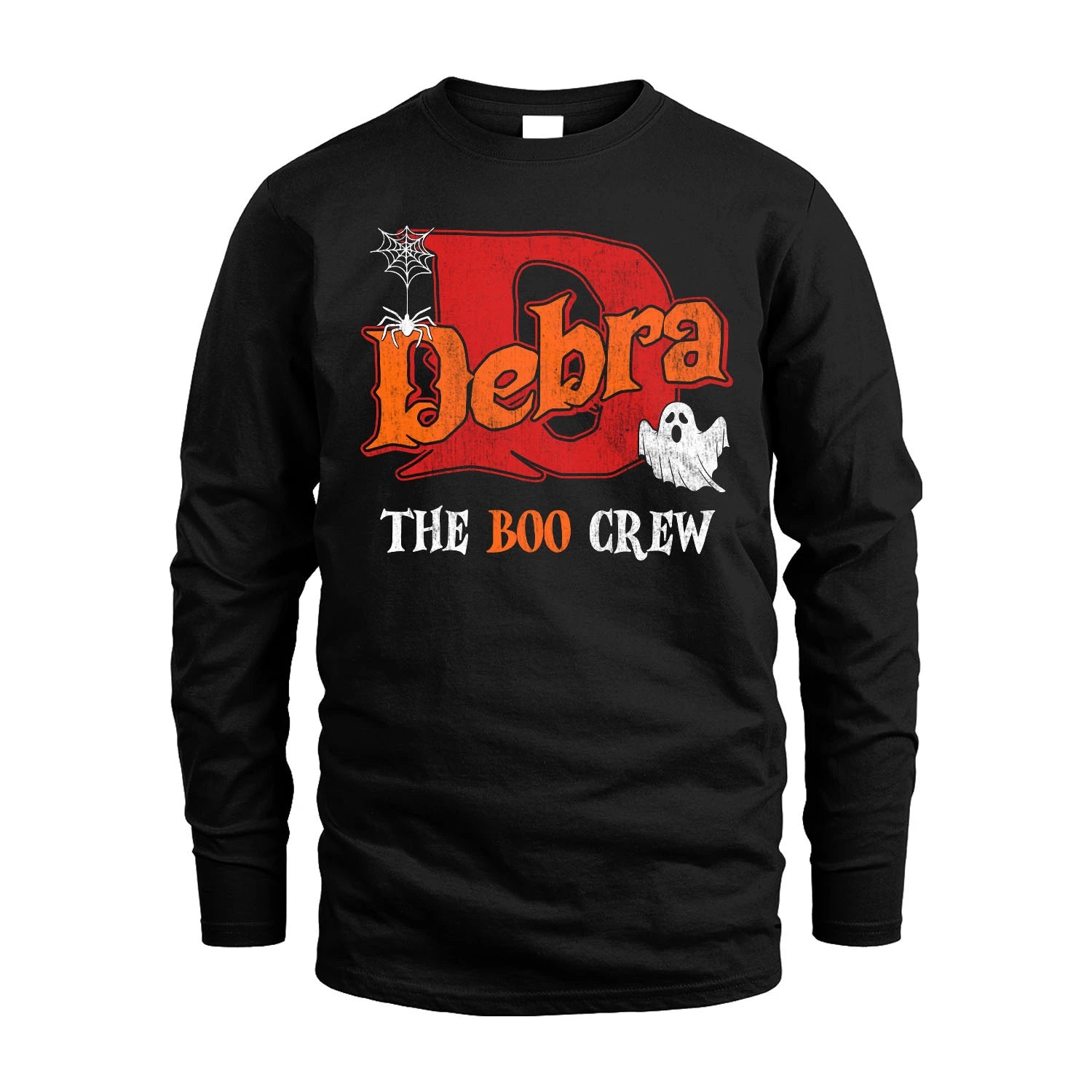The Boo Crew Halloween Custom Name Shirt DEBRA M1-22