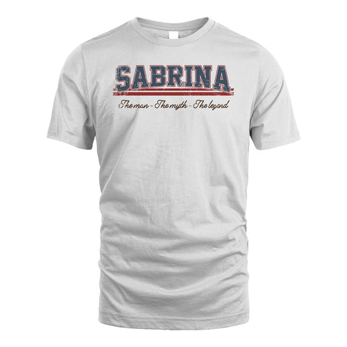The Man The Myth The Legend Vintage Shirt SABRINA M1-6