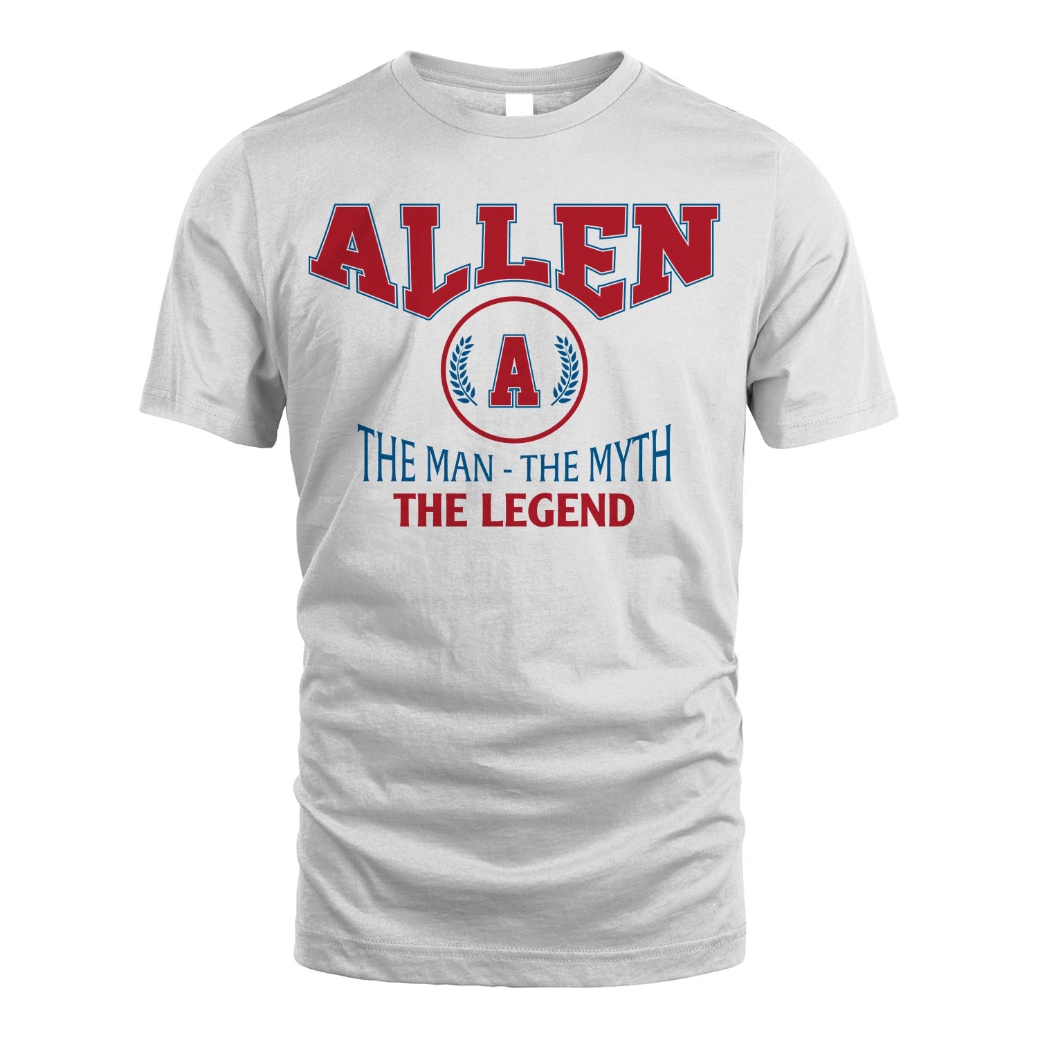 The Man The Myth The Legend Jet Style Shirt ALLEN M1-9