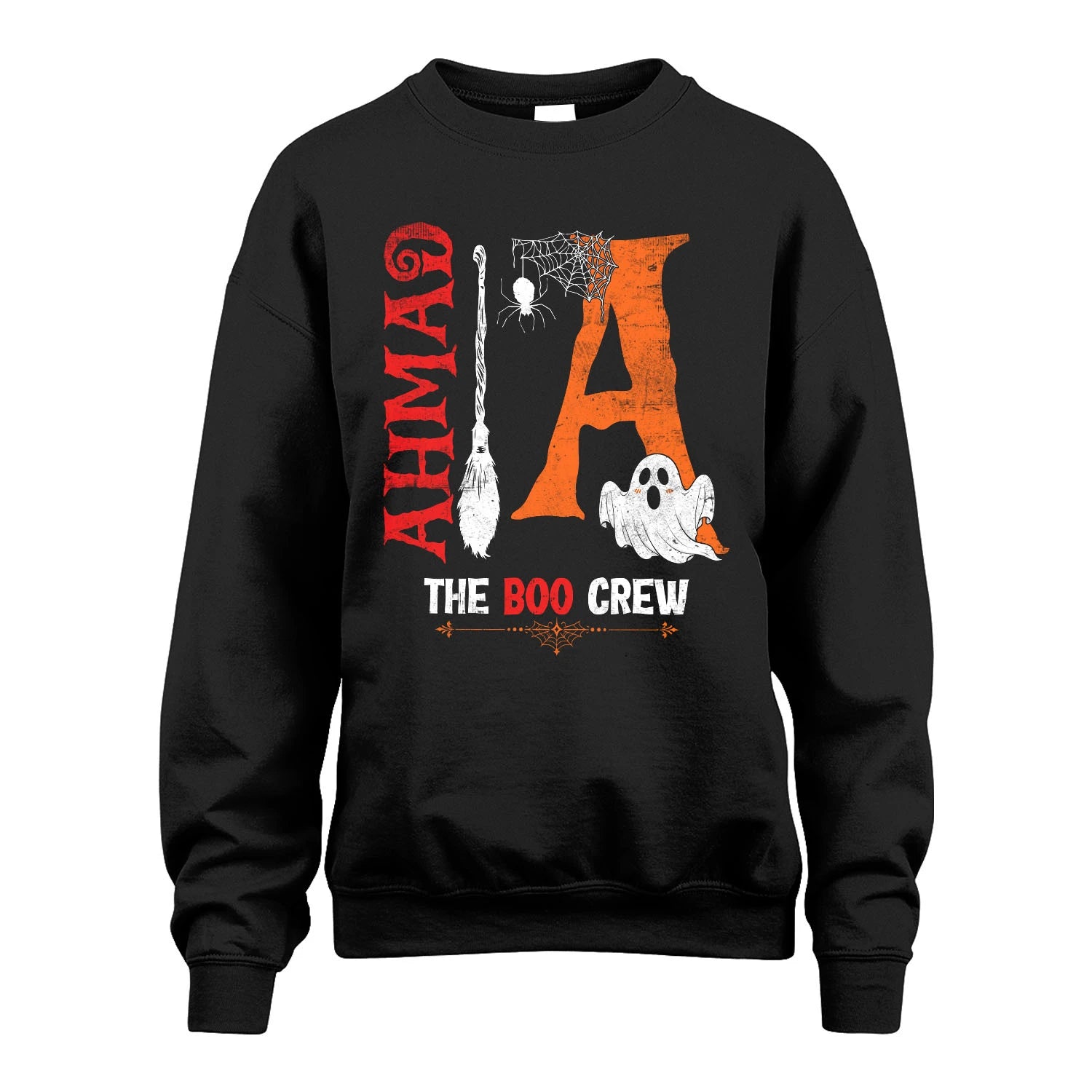 The Boo Crew Halloween With Your Name Shirt AHMAD M1-23