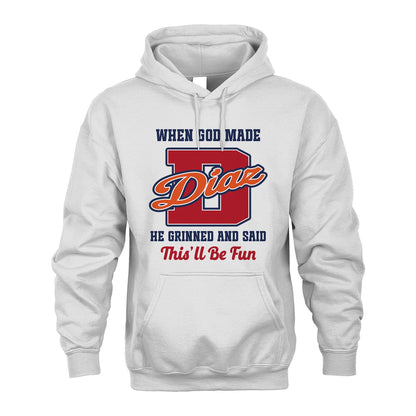 God Made Your Name Custom Shirt DIAZ M1-16