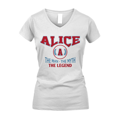 The Man The Myth The Legend Jet Style Shirt ALICE M1-9