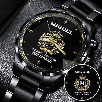 The Man The Myth The Legend King Crown Watch MIGUEL M1-W4